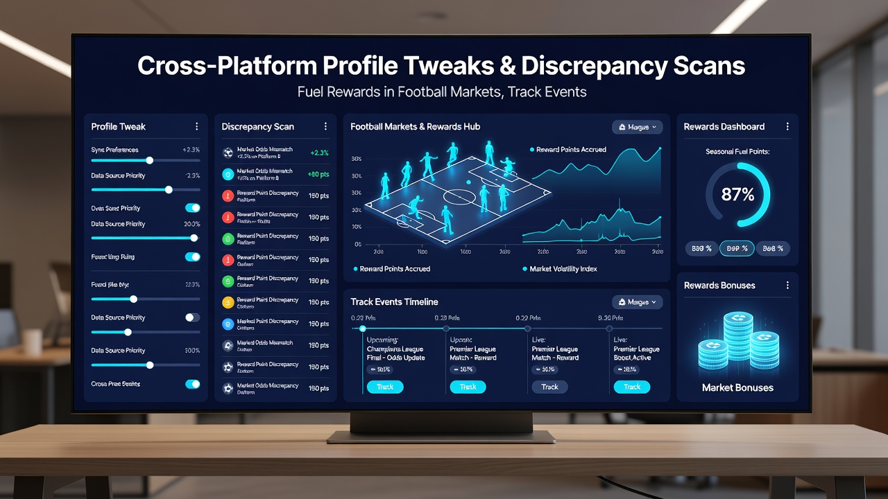 Discrepancy scanning tools identifying reward opportunities in soccer, racing, and casino environments