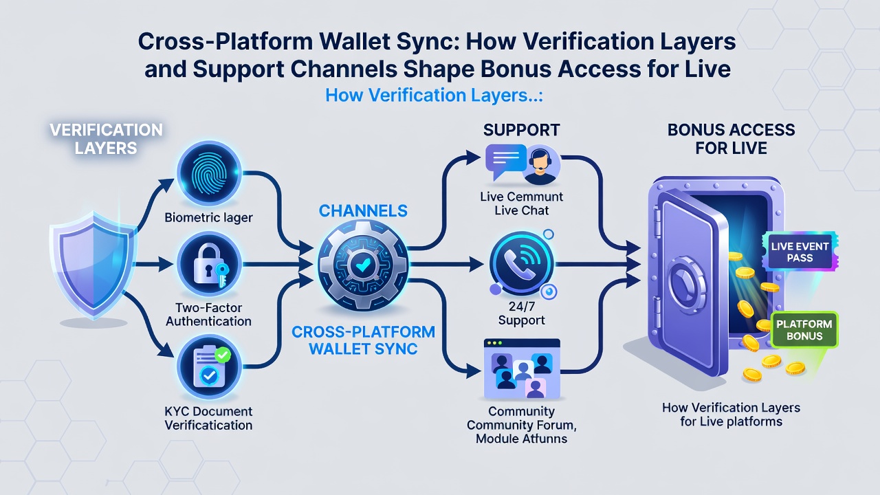 Support dashboard illustrating resolution flow for wallet sync and bonus issues in live betting
