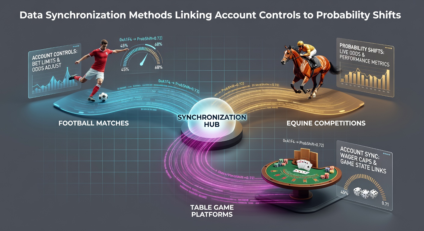 Data synchronization flow between account controls and live odds updates across sports and gaming platforms